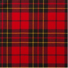 Reiver Light Weight Tartan Fabric - Brodie Red Modern